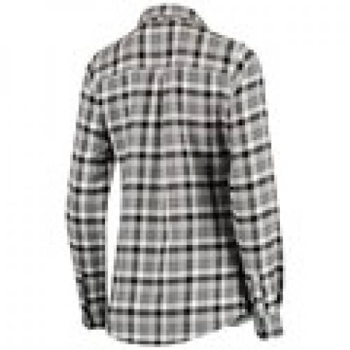 50 Off アンティグア Antigua フィラデルフィア イーグルス レディース インスティンクト スリーブ 黒色 ブラック 灰色 グレー グレイ Women S 長袖 Sleeve Gray Antigua Instinct Flannel Buttonup Shirt Black 60 Off Www Crossfitmega Com