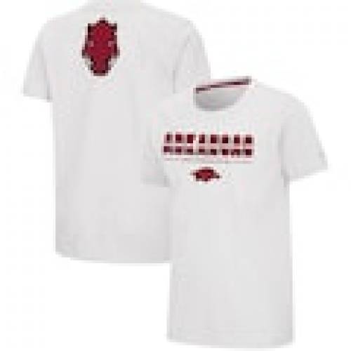 手数料安い 楽天市場 コロシアム Colosseum アーカンソー レイザーバックス 子供用 Tシャツ 白色 ホワイト Colosseum Youth Larry Tshirt White キッズ ベビー マタニティ トップス Tシャツ スニケス 半額品 Lexusoman Com