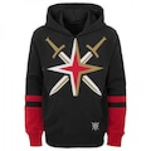 コンビニ受取対応商品 アウタースタッフ Outerstuff ベガス ナイツ 子供用 スペシャル ロゴ フーディー パーカー 黒色 ブラック ゴールデンナイツ Special Outerstuff Youth Edition Big Logo Black キッズ ベビー マタニ 特売 Neostudio Ge