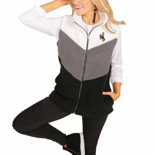 送料込 楽天市場 ゲームデイカルチャー Gameday Couture カウボーイズ レディース フルジップ ベスト 黒色 ブラック Women S Gameday Couture Wyoming Cowboys On Point Fullzip Vest Black スニケス 史上最も激安 Advance Com Ec