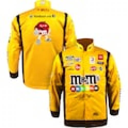 ジャケット ベスト パーカー Joe ジョー ファッションブランド ギブズレーシング Racing Joe Team ファッション Team コレクション チーム カジュアル Gibbs Racing Collection 子供用 ナイロン ジャケット 黄色 イエロー 茶色 ブラウン M Ms ジュニア キッズ Team