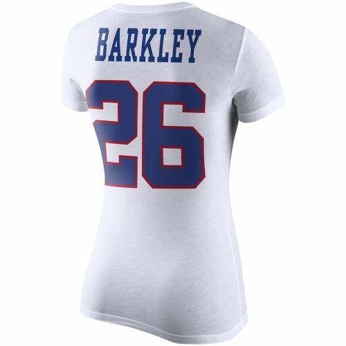 愛用 ラッシュ レディース ジャイアンツ バークリー Nike ナイキ パフォーマンス レ White Tshirt Performance Number Name Color Saquon Nike Rush Barkley 2 0 Women S ニューヨーク ホワイト 白色 Tシャツ Fnts8 Adrm Com Br