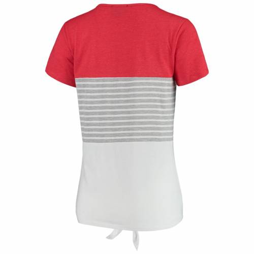 最新の激安 ゲームデイカルチャー Gameday Couture ジョージア 立ブルドッグ Tシャツ 赤 レッド ブルドッグス Red Gameday Couture Why Knot Colorblocked Striped Knotted Tshirt レディースファッション トップス T 21春夏 トップス Tシャツ カットソー 最新の激安 ゲームデイカルチャー Gameday Couture ジョージア 立ブルドッグ Tシャツ 赤 レッド ブルドッグス Red Gameday Couture Why Knot Colorblocked Striped Knotted Tshirt レディースファッション トップス T 21春夏 トップス Tシャツ カットソー