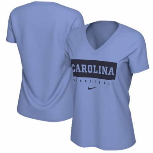 ノース ナイキ Tshirt バスケットボール プラクティス レディース 青 ブイネック Practice Nike Vneck カロライナ Tシャツ ブルー Womens Blue Nike North Carolina Tar Heels Basketball Practice Triblend Vneck Tshirt レディー スニケススポーツブランド