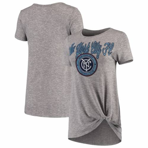 通販 人気 Tシャツ カットソー コンセプトスポーツ Tシャツ トップス レディースファッション Tshirt Triblend Knot Layover Sport Concepts Gray Women S ニューヨーク グレイ グレー 灰色 Tシャツ レディース シティ Sport Concepts Www Ethiopianreporter Com