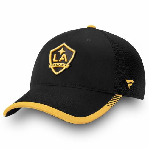 トラッカー Iconic チーム 黒 ブラック Fanatics Trucker Branded バッグ Snapback スナップバック Team Black Fanatics Branded La Galaxy Iconic Pop Trucker Adjustable Hat バッグ キャップ 帽子 メンズキャップ 帽子 スニケススポーツブランド カジュアル