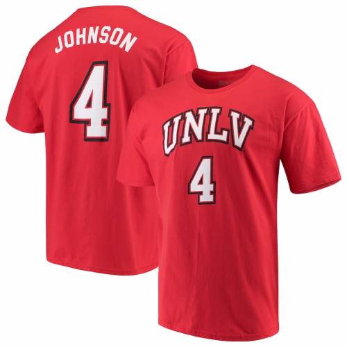 オリジナルレトロブランド Original Retro Brand ジョンソン レベルス バスケットボール ジャージー Tシャツ 赤 レッド メンズ Red Original Retro Brand Larry Johnson Unlv Rebels Alumni Basketball Jersey Tshirt Rvcconst Com