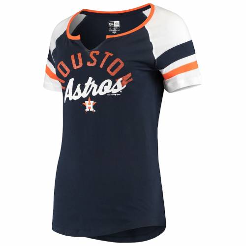 公式ストア 楽天市場 ニューエラ New Era エラ ヒューストン アストロズ レディース スリーブ Tシャツ 紺色 ネイビー ニューエラ Women S Sleeve Striped Vnotch Tshirt Navy レディースファッション トップス Tシャツ スニケス 還元祭 トップス Tシャツ