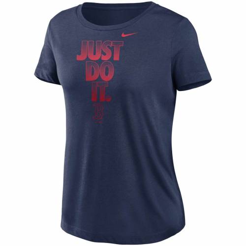 人気ショップが最安値挑戦 ナイキ Nike ボストン 赤 レッド レディース チーム パフォーマンス Tシャツ 紺色 ネイビー レッドソックス Women S Red Team Nike Just Do It Fade Essential Performance Triblend Tshirt Navy レディース 100 の保証 Radonnb Co Rs