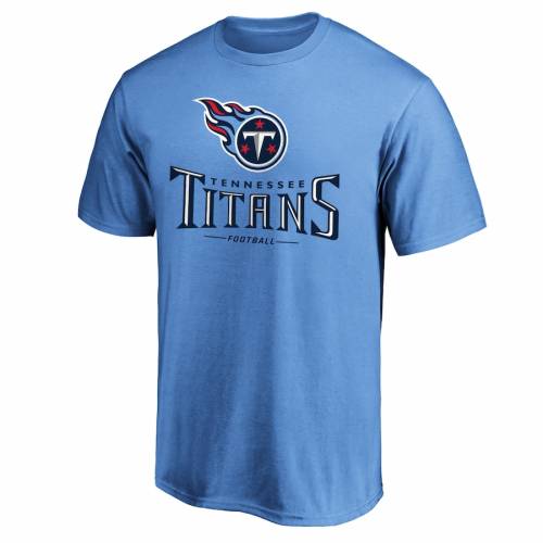 かわいい ファナティクス Fanatics Branded テネシー タイタンズ チーム ロゴ Tシャツ 青色 ブルー Team Fanatics Branded Lockup Logo Tshirt Light Blue メンズファッション トップス Tシャツ カットソー スニケス 超安い Scbeachvacations Com