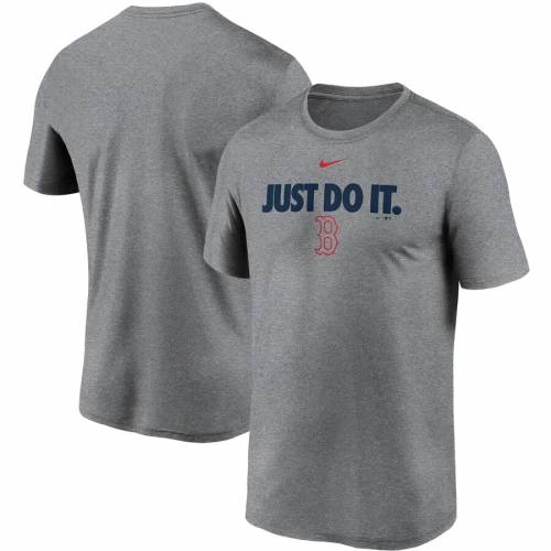 ナイキ ボストン 赤 レッド チーム レジェンド パフォーマンス Tシャツ 灰色 グレー グレイ レッドソックス メンズ Red Team Legend Gray Nike Just Do It Performance Tshirt Csg Com Py