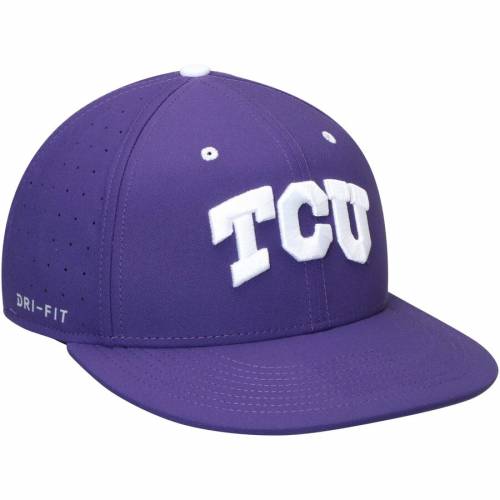 ベースボール パープル パフォーマンス Nike その他 ナイキ Tcu Baseball 帽子 紫 キャップ True Horned Purple Nike Frogs Performance Fitted Hat バッグ キャップ 帽子 メンズキャップ 帽子 スニケススポーツブランド カジュアル ファッション キャップ ハット