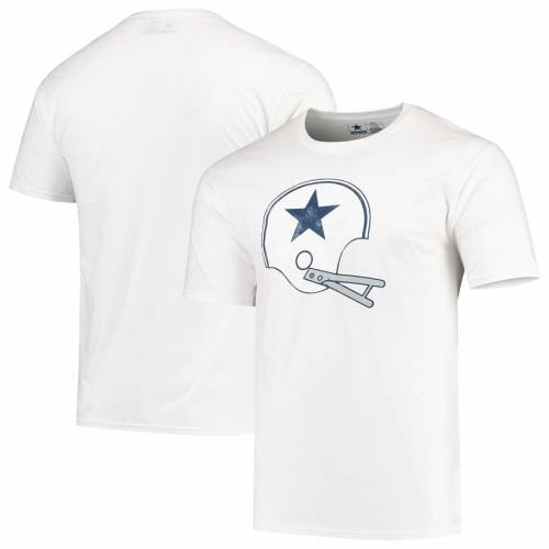 高級感 楽天市場 Nfl Pro Line By Fanatics Branded プロ ダラス カウボーイズ ロゴ Tシャツ 白 ホワイト Nfl White Pro Line By Fanatics Branded Dallas Cowboys Throwback Logo Tshirt メンズファッション トップス Tシャツ カッ スニケス