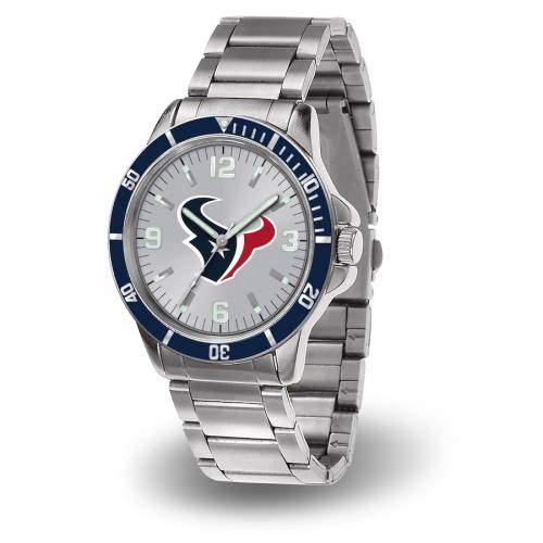 今季ブランド メンズ腕時計 Watch シルバー 銀色 時計 ウォッチ ブレスレット テキサンズ ヒューストン Sparo Silver メンズ腕時計 腕時計 Quartz Bracelet Key Texans Houston Sparo Kantivet Com Np