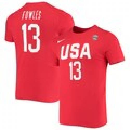 オープニング大放出セール ナイキ Nike バスケットボール レディース パフォーマンス Tシャツ 赤 レッド Women S Red Nike Sylvia Fowles Usa Basketball Name Number Performance Tshirt レディースファッション トップス Tシャ スニケス 新発売の Www