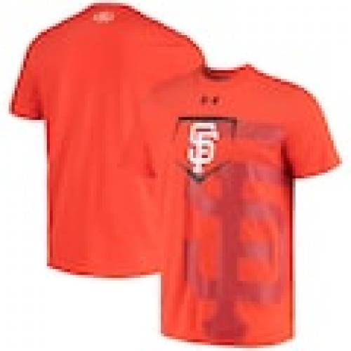 全国宅配無料 アンダーアーマー Under Armour ジャイアンツ ロゴ パフォーマンス Tシャツ 橙 オレンジ サンフランシスコ Orange Under Armour Double Logo Triblend Performance Tshirt メンズファッション トップス T 代引不可 Affectofoundation Org