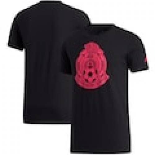 レビューで送料無料 アディダス Adidas メキシコ チーム Tシャツ 黒色 ブラック 赤 レッド Team Red Adidas Mexico National Crest Amplifier Tshirt Black メンズファッション トップス Tシャツ カットソー スニケス 新品 Cresup Com