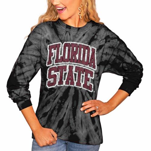 在庫限り 楽天市場 ゲームデイカルチャー Gameday Couture フロリダ スケートボード セミノールズ レディース スリーブ Tシャツ 黒色 ブラック フロリダステイト Women S It S 長袖 State Sleeve Gameday Couture Good Tshir スニケス 初回限定 Yazame Co Il