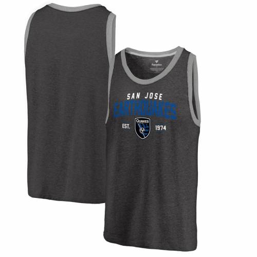 高速配送 楽天市場 ファナティクス Fanatics Branded アースクエイクス タンクトップ 黒色 ブラック サンノゼ Fanatics Branded Triblend Black メンズファッション トップス タンクトップ スニケス 即納 トップス タンクトップ Publicueros Com