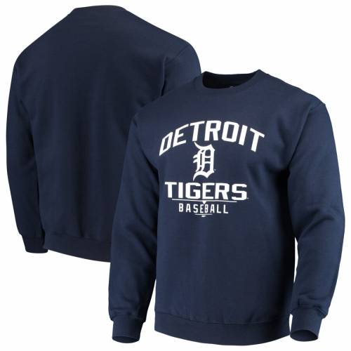 史上最も激安 スウェット トレーナー Holiday Stitches スウェットトレーナーshirt ネイビー 紺色 トレーナー スウェットシャツ クルー タイガース デトロイト Stitches スティッチ Pullover ス トップス メンズファッション Navy Bncedeao Integration Gov Bf