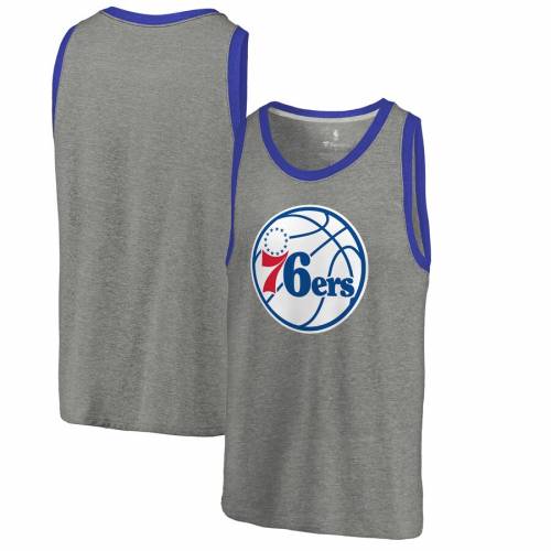 ブランド名 Fanatics Branded 性別 Mens メンズ 商品名 ファナティクス Fanatics Branded フィラデルフィア セブンティシクサーズ チーム タンクトップ ヘザー 灰色 グレー グレイ 76ers Team Heather Gray Fanatics Branded Essential