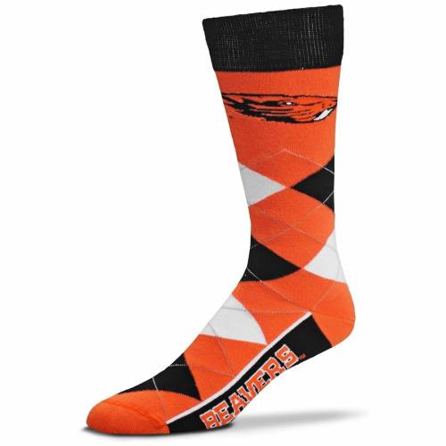 Feet Crew スポーツブランド Bare ソックス 下 靴下 Feet ファッション Argyle Color For ビーバーズ スケートボード State クルー オレゴンステイト フォーベアフィート Socks オレゴン Crew カジュアル Bare For