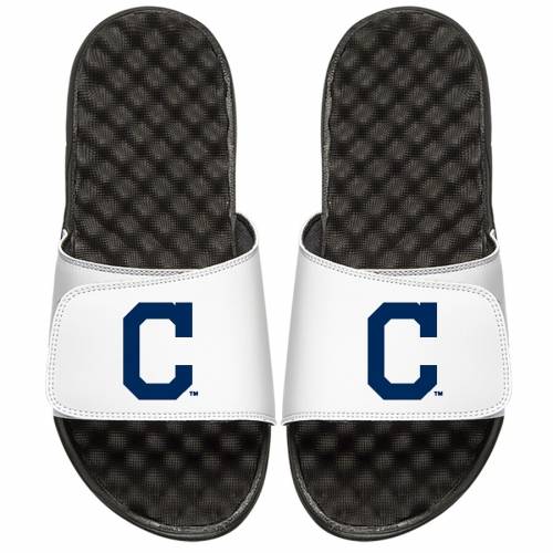 訳ありセール格安 アイスライド Islide クリーブランド インディアンス 子供用 ロゴ サンダル 白色 ホワイト Islide Youth Alternate Logo Slide Sandals White キッズ ベビー マタニティ 新しい到着 Lexusoman Com