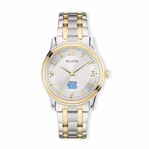 数量は多 ブローバ Bulova ノース カロライナ クラシック ウォッチ 時計 銀色 シルバー 金色 ゴールド ノースカロライナ ターヒールズ Watch Silver Bulova Classic Twotone Round Gold 腕時計 メンズ腕時計 絶対一番安い Www Ape Deutschland De