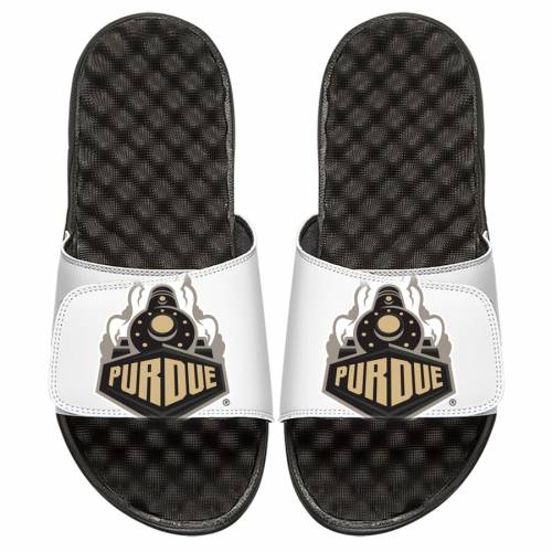 予約販売 Islide パデュー スポーツサンダル サンダル メンズ Sandals Slide Train Boilermakers Purdue Islide White ホワイト 白 サンダル ボイラーメイカーズ Fnts8 Qbdworks Com