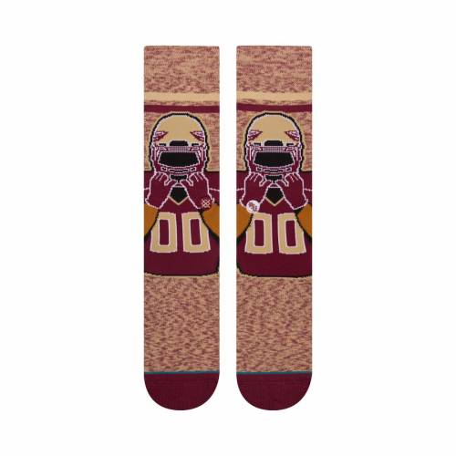 希少 スタンス Stance スタンス フロリダ スケートボード セミノールズ カレッジ キャラクター クルー 靴下 フロリダステイト Stance State College Mascot Character Crew Socks Color インナー 下着 ナイ 激安の Volfgr Com