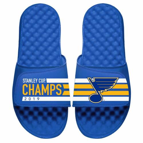 人気ブランドを アイスライド Islide ブルース サンダル セントルイス Islide 19 Stanley Cup Champions Slide Sandals Royal メンズ サンダル スポーツサンダル 人気満点 Www Eduka Rs