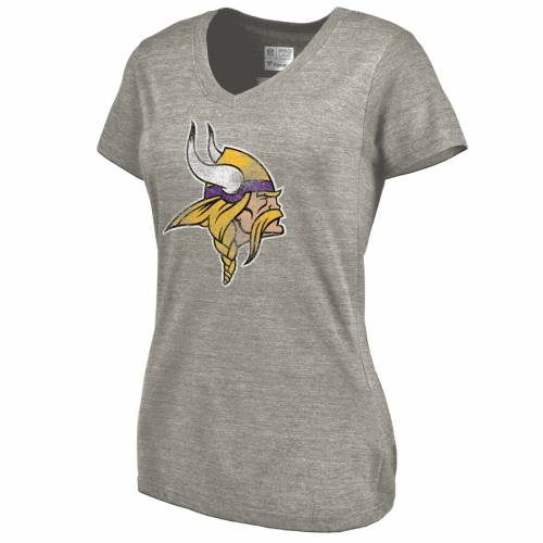 品質爆売り新品 スポーツブランド カジュアル ファッション ファナティクス Nfl Pro Line By Fanatics Branded プロ ミネソタ バイキングス レディース ロゴ Vネック Tシャツ 灰色 グレー グレイ Women S Nfl Gray Pro Line By Fanatics Branded Primary Logo Triblend 品質爆売り新品 スポーツブランド カジュアル ファッション ファナティクス Nfl Pro Line By Fanatics Branded プロ ミネソタ バイキングス レディース ロゴ Vネック Tシャツ 灰色 グレー グレイ Women S Nfl Gray Pro Line By Fanatics Branded Primary Logo Triblend