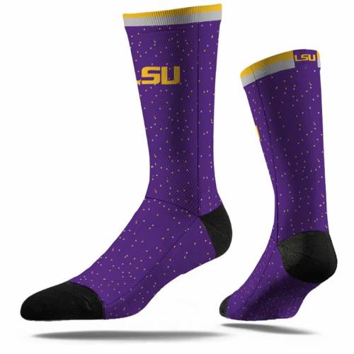 最適な価格 ストライドライン Strideline ルイジアナステイト タイガース 靴下 紫 パープル ファイティングタイガース Purple Strideline Speckle Business Socks インナー 下着 ナイトウエア メンズ 下 レッ 最新の激安 Vancouverfamilymagazine Com