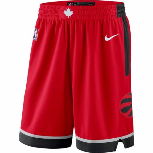 21新入荷 メンズウェア レッド 赤 ハーフパンツ ショーツ アイコン ラプターズ トロント Nike ナイキ ショ ハーフパンツ メンズ バスケットボール アウトドア スポーツ Shorts Swingman Edition Icon 19 Nike Red Fah Co Bw