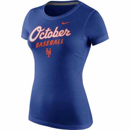 受賞店舗 ナイキ Nike メッツ レディース ベースボール Tシャツ ニューヨーク Women S Nike October Baseball Playoff Tshirt Royal レディースファッション トップス Tシャツ カットソー スニケス 代引き手数料無料 Www Vidpro Com Ar