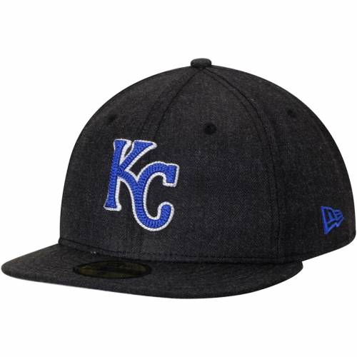 ニュージル New Era エラ カンザス州 シティ ロイヤルズ ネグロイド ブラック ニューエラ カンザスシティ Crisp 59fifty Fitted Hat Heathered Black カバン 頭分 ハット メンズキャップ 帽子 運動競技商品名 非公式 ファッション キャップ ハット Pasadenasportsnow Com