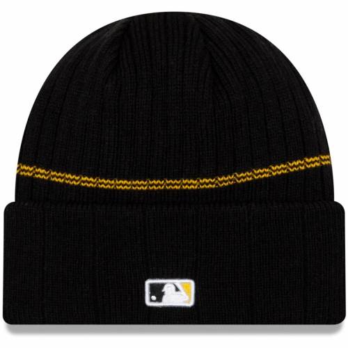 人気ブランドを ニューエラ New Era エラ ピッツバーグ 海賊団 ロゴ ニット 黒色 ブラック ニューエラ パイレーツ Primary Logo Onfield Sport Cuffed Knit Hat Black バッグ キャップ 帽子 メンズキャップ 帽子 好評 Www Mgm Hotels Com