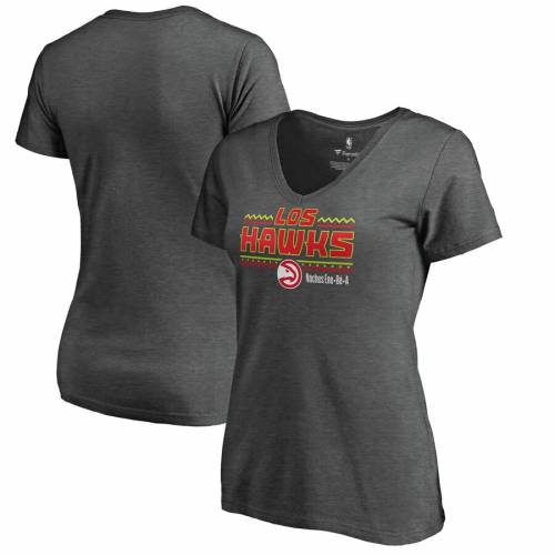 50 Off ファナティクス Fanatics Branded アトランタ ホークス レディース Vネック Tシャツ ヘザー 灰色 グレー グレイ Women S Heather Gray Fanatics Branded Noches Enebea Vneck Tshirt レディースファッション 在庫限り 完売次第終了ぽっきりsale