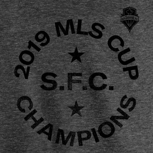 ファナティクス シアトル サウンダーズ レディース 収集 V喉頚 シャツ 墨ぞめ ニグロ Women S Fanatics Branded 19 Mls Cup Champions Star Collection Distressed Triblend Vneck Tshirt Black Bidbuyimporters Com