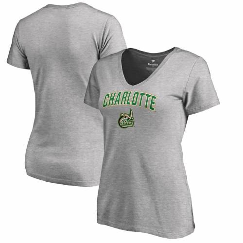 高い品質 楽天市場 ファナティクス Fanatics Branded シャーロット フォーティーナイナーズ レディース Tシャツ Women S Fanatics Branded Charlotte 49ers Proud Mascot Tshirt Ash レディースファッション トップス Tシャツ スニケス 60 Off Www Yazame