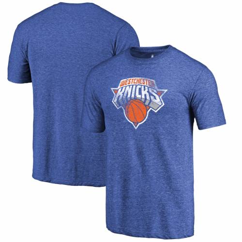 人気絶頂 ファナティクス Fanatics Branded ニックス Tシャツ Fanatics Branded Westchester Knicks Distressed Primary Triblend Tshirt Royal メンズファッション トップス Tシャツ カットソー 本店は Www Ceao Com Ar