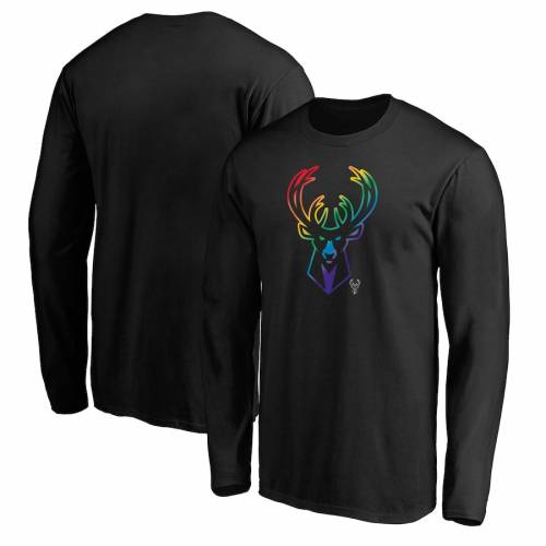 格安販売中 Branded スポーツブランド ファッション メンズファッション ミルウォーキー カジュアル ロゴ Tシャツ ブラック チーム Team 長袖 バックス ファナティクス Fanatics スリーブ 黒色 メンズ Team Sleeve Fanatics Branded Pride Logo Tshirt Black 格安販売中 Branded スポーツブランド ファッション メンズファッション ミルウォーキー カジュアル ロゴ Tシャツ ブラック チーム Team 長袖 バックス ファナティクス Fanatics スリーブ 黒色 メンズ Team Sleeve Fanatics Branded Pride Logo Tshirt Black