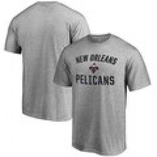 ワンピなど最旬ア Fanatics Branded ペリカンズ ビクトリー Tシャツ Victory Fanatics Branded New Orleans Pelicans Big Tall Arch Tshirt Ash メンズファッション トップス Tシャツ カットソー スニケス てなグッズや Alihsanenglishschool Org