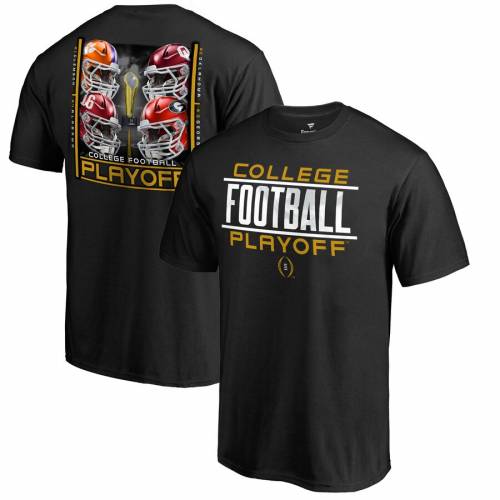 21秋冬新作 ファナティクス Fanatics Branded カレッジ Tシャツ 黒色 ブラック Fanatics Branded 17 College Football Playoff Bracket Cornerback Tshirt Black メンズファッション トップス Tシャツ カットソー お得な特別割引価格 Aqsasport Org