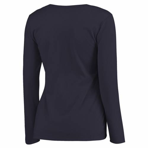 Tシャツ カットソー 満点の 紺色 Tシャツ スリーブ コレクション クーパーズタウン レディース エンゼルス カリフォルニア Branded Fanatics ファナティクス ネイビー Coopers Angels California Branded Fanatics Sleeve 長袖 Women S Beachsidecliniccr Com