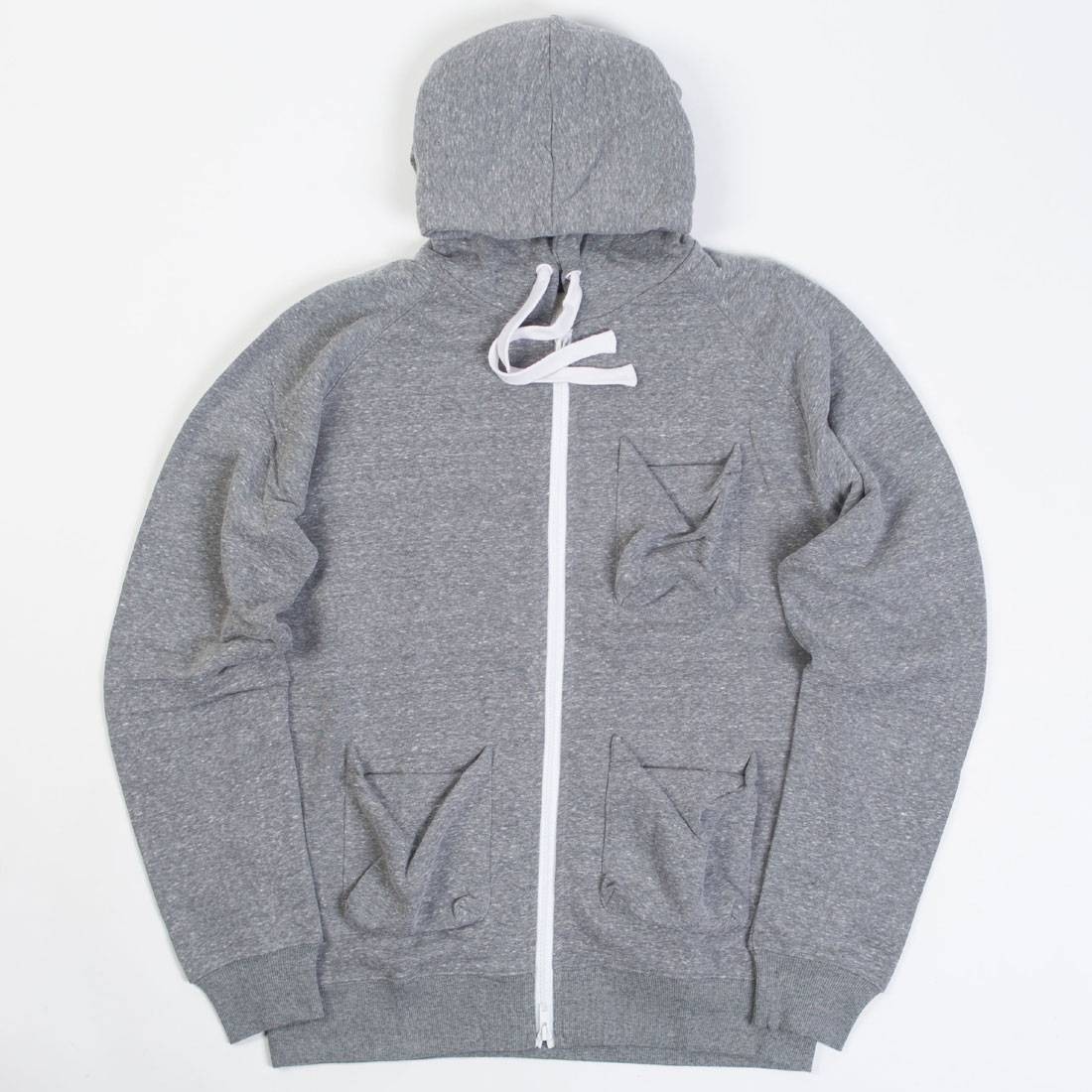 【海外限定】Tシャツ メンズファッション 【 CLOT MEN KUNG FU PARKA SWEATER GRAY HEATHER 】 【海外限定】Tシャツ メンズファッション 【 CLOT MEN KUNG FU PARKA SWEATER GRAY HEATHER 】
