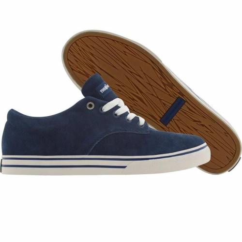 ジョンソン 紺色 ネイビー スニーカー メンズ 【 THE HUNDREDS JOHNSON LOW (NAVY) / NAVY 】 14,820円