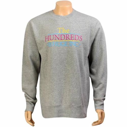 ヘザー メンズ 【 THE HUNDREDS WONDERS CREWNECK (ATHLETIC HEATHER) / ATHLETIC HEATHER 】 メンズファッション トップス Tシャツ カットソー
