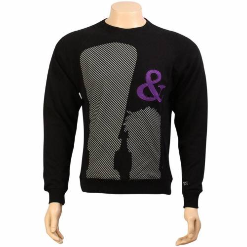 トレーナー 黒色 ブラック ロックスミス メンズ 【 ROCK SMITH KID AND PLAY SWEATER (BLACK) / BLACK 】 メンズファッション トップス Tシャツ カットソー