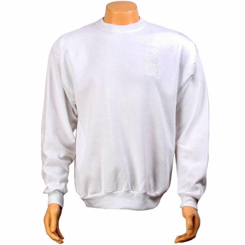 ロゴタイプ 白いこと 白いこと メンズ 【 PYS BLOCK LOGO CREWNECK - WHITE (WHITE) / 】 メンズ流行り物 トップス プルオーバー カットソー